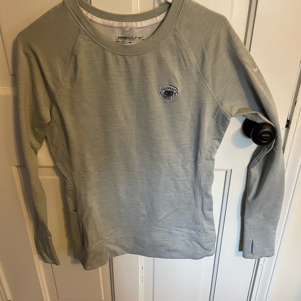 Nike Golf Gray Long Sleeve Shirt